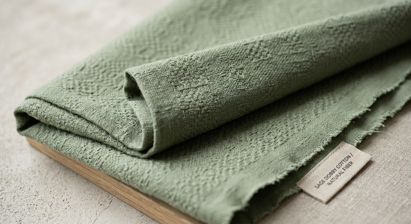 Dobby structures fabric sample